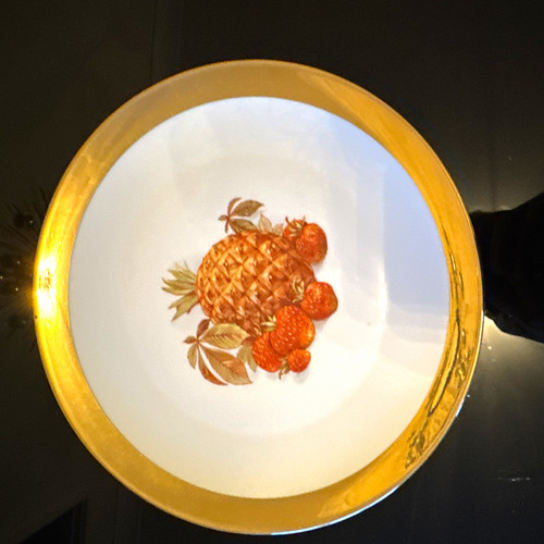 Bavaria porcelain plate white - porcelain,