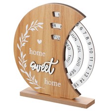Wood Perpetual Calendar