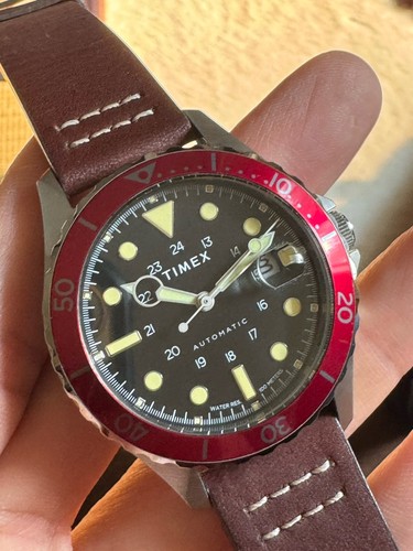 Timex navi automatic - navi, black