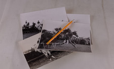 1950s or  60s Horse racing photos x 4
