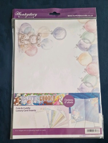 Sheets hunkydory - 12, a4