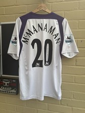Manchester City 2004-05 Away Football Shirt Men’s Medium #20 McMANAMAN