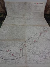 WW1 British map "29th