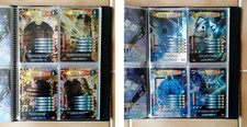 Doctor Who Battles in Time DALEKS VS CYBERMEN 24 Card Set with All 8 DVC17 DVC18