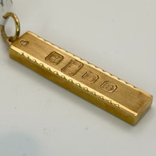 Gold pendant 9ct - pendant, yellow
