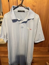 RLX Men’s Medium Golf Polo Blue