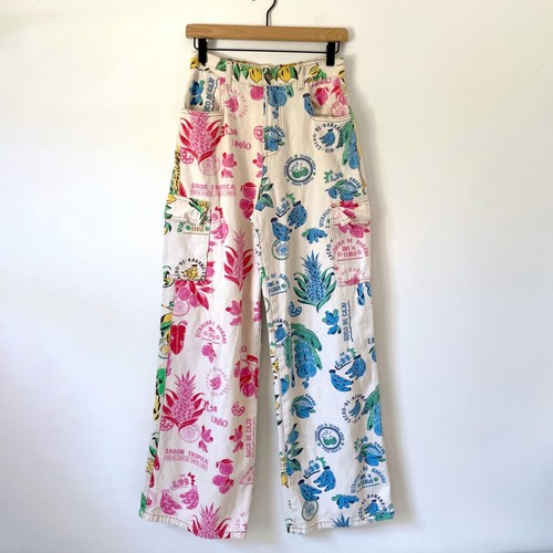 Tropical fruit cargo - cargo, denim