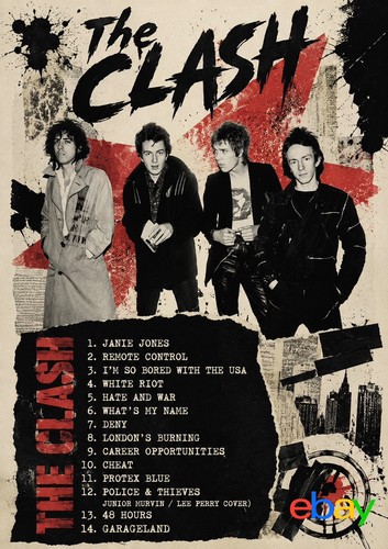 The clash album songlist - the,