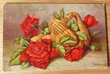 1930s Vintage Postcard Art by