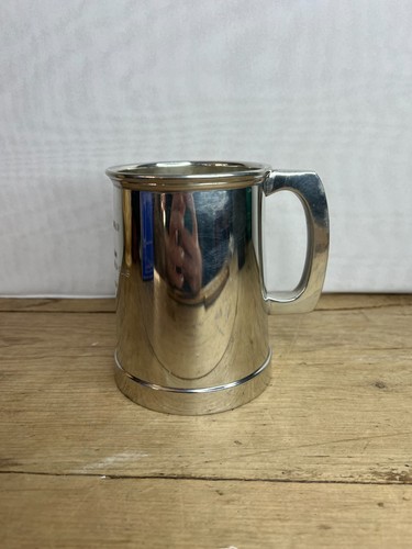 Vintage 1975 pewter tankard - vintage,