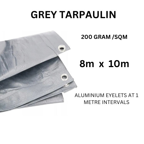 Grey tarpaulin waterproof - tarpaulin,