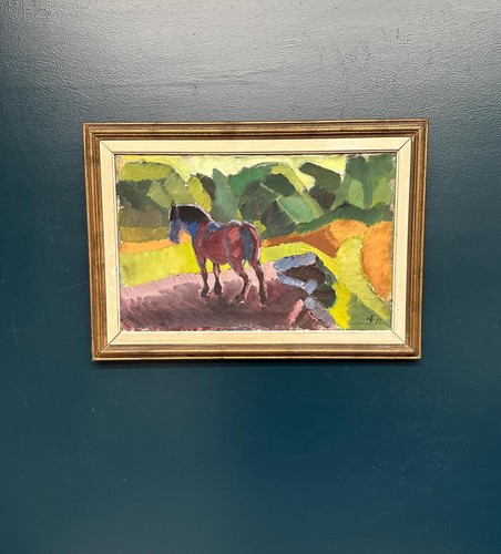 Mid century swedish oil - mid‑century, on