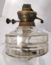 Vintage Antique ? Oil Lamp Parts Only Damaged See Description 