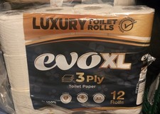 12 Rolls 3-Ply Toilet Paper