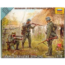 ZVEZDA 6105 German Infantry