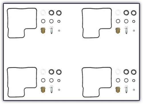 Carb repair kit - 4x, for