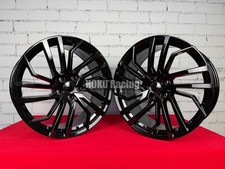 4X 21" RS5 style black 5X112