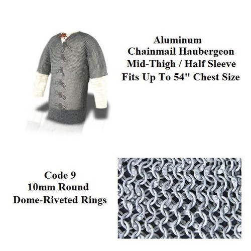 Length aluminium chainmail - 3/4,