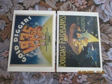 2 UNUSED  POSTCARDS  FILM
