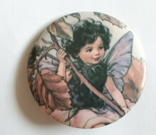 Fairy - Fantasy - Baby Fairy  - Button Badge 1980's