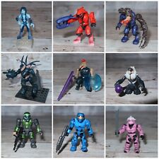 Halo Mega Bloks Construx Minifigures ~ UNSC Spartans ~ Covenant ~ Promethean