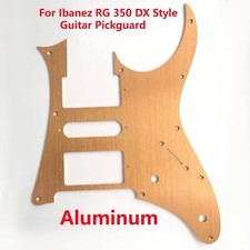 For Ibanez RG 350 DX Style Guitar Pickguard Aluminum Anodized Gold Guitar Parts