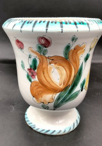 Italian ceramic planter - italian,