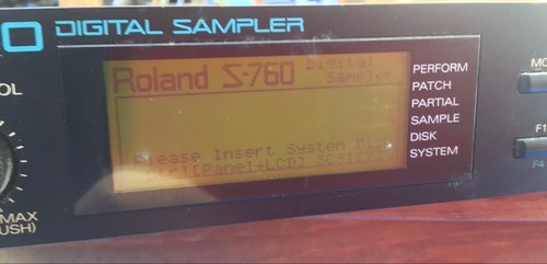 Roland 760 digital sampler - roland,