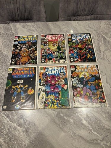 Marvel infinity gauntlet comic - marvel,