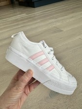 Adidas Nizza pink and white