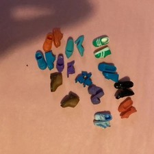 Vintage Polly Pocket Shoes X 12 Pairs