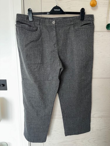 Grey basler trousers - grey, trousers,
