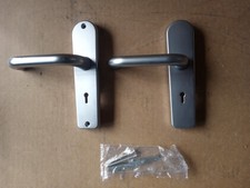 Lever Lock Door Handle Handles Set With Spindle Commercial Heavy Duty