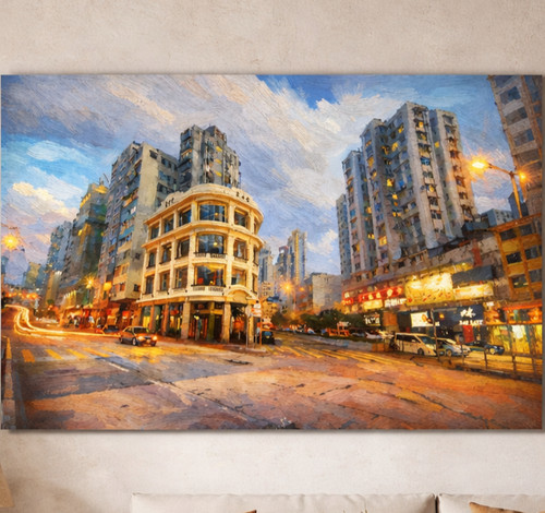 Hong kong unframe - unframe, poster