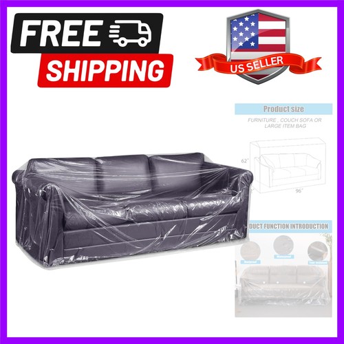 Plastic couch cover seater - couch,
