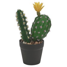 Artificial Potted Cactus 25cm