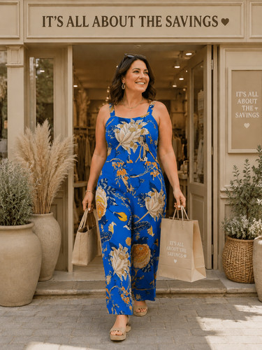 Whistles exotic floral blue - whistles,