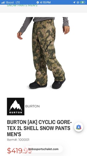 Burton cyclic gore tex - burton,
