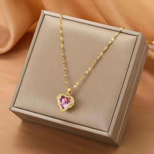 Ladies girls heart pendant - girls,