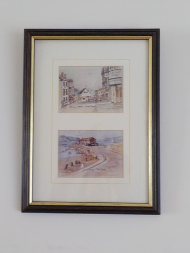 Vintage lyme regis the cobb - regis,
