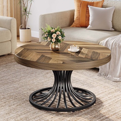 Inch round wood coffee - round,