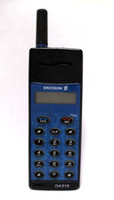 Vintage Retro Ericsson GA318 Mobile Brick Phone - Untested
