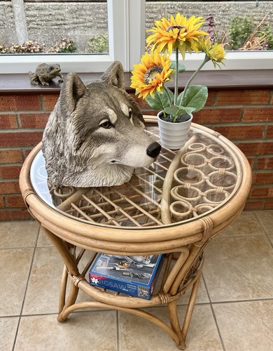 Wolf head statue sandicast - sandicast, usa