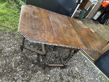 Oak Barley Twist Leg Gateleg