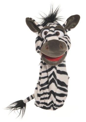 Living puppets w574 zebra - puppets,