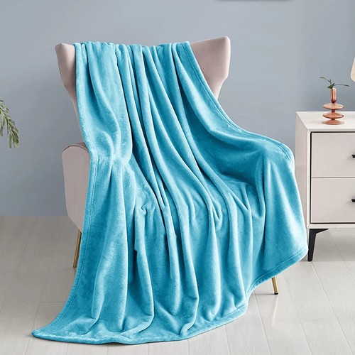 Luxury faux fur blanket - faux,
