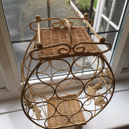Wine bottle holder rattan - bottle,