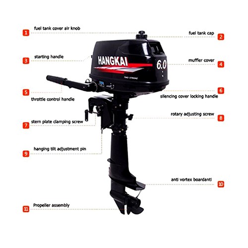 Hangkai 2stroke 6hp - 2stroke,