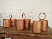 Vintage Rustic Copper Riveted