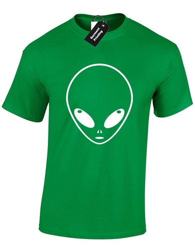 Alien head mens shirt full - t,
